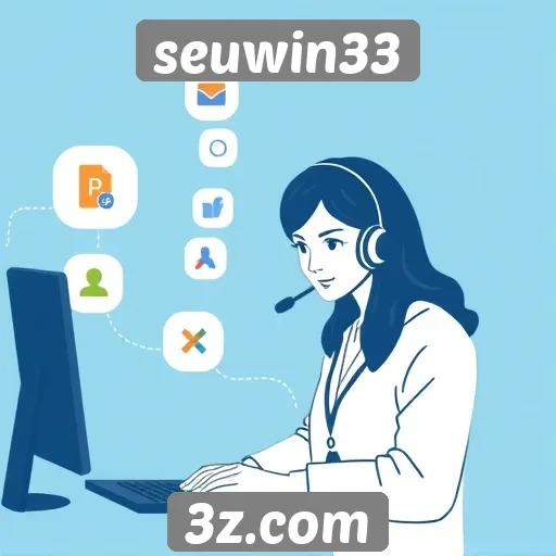 Suporte ao cliente no seuwin33 em foco